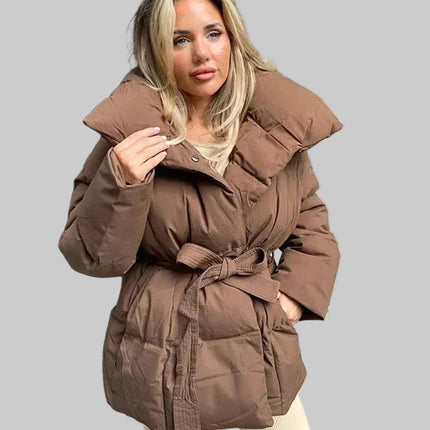 Dames Gewatteerde Korte Jas 2025