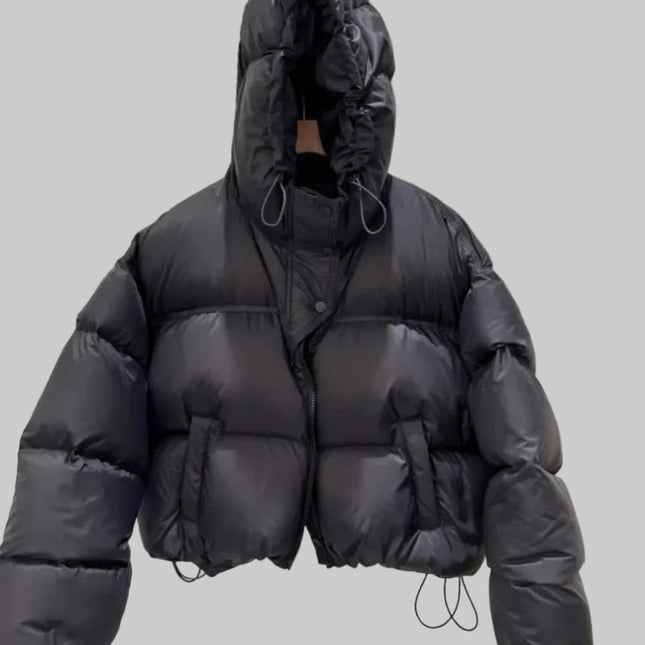 Korte Gewatteerde Dames Winterjas