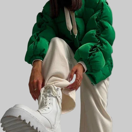 Baggy Dames Puffer Jas 2025