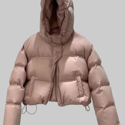 Korte Gewatteerde Dames Winterjas