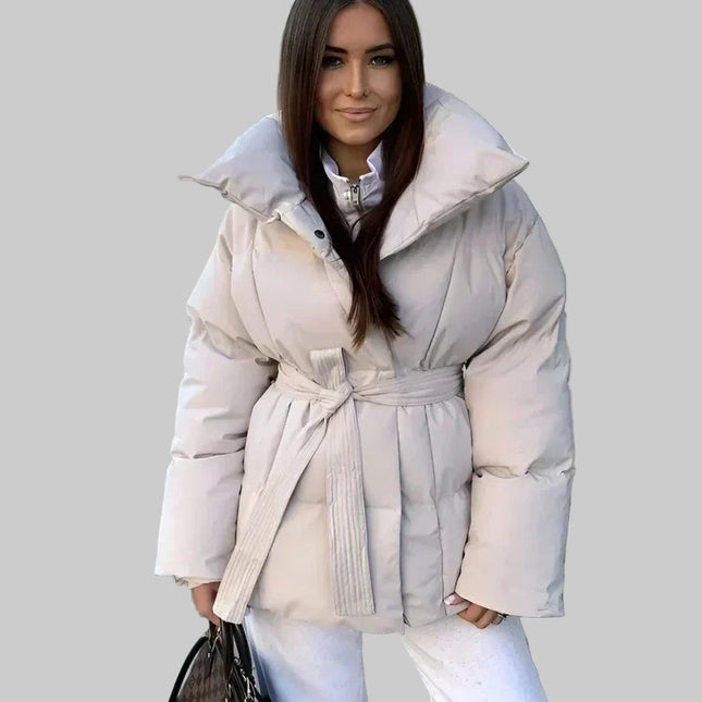 Dames Gewatteerde Korte Jas 2025