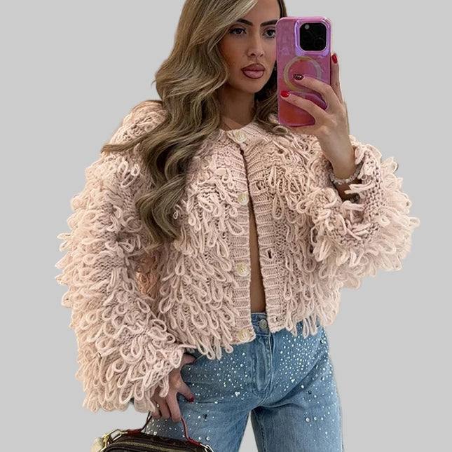 Stijlvolle Dames Wintercoat | O-Neck & Single Breasted