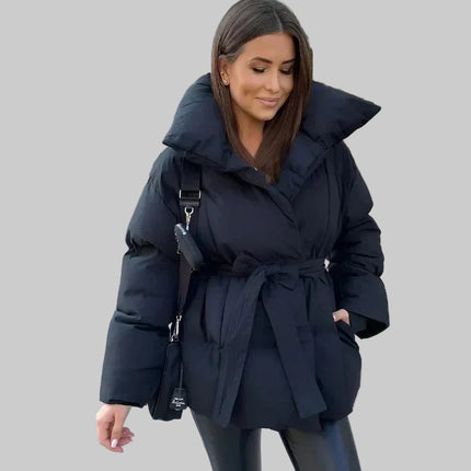 Dames Gewatteerde Korte Jas 2025