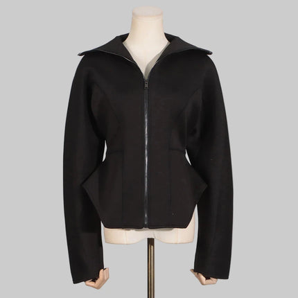 Dames Minimalistische Tunic Jas