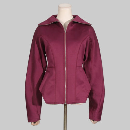 Dames Minimalistische Tunic Jas