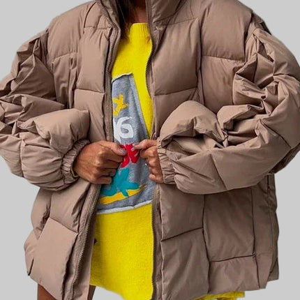 Baggy Dames Puffer Jas 2025