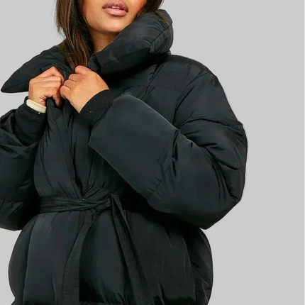 Dames Gewatteerde Korte Jas 2025