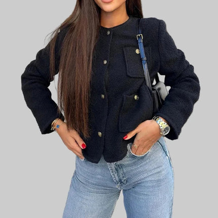 Dames Cropped Streetwear Voorjaarsjas