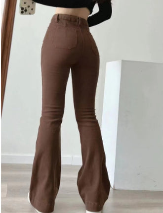 Classic High Waist Slim Denim